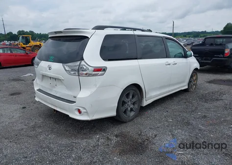 2016 Toyota Sienna Se Premium 8 Passenger из США, поврежденный, VIN 5TDXK3DC0GS762640